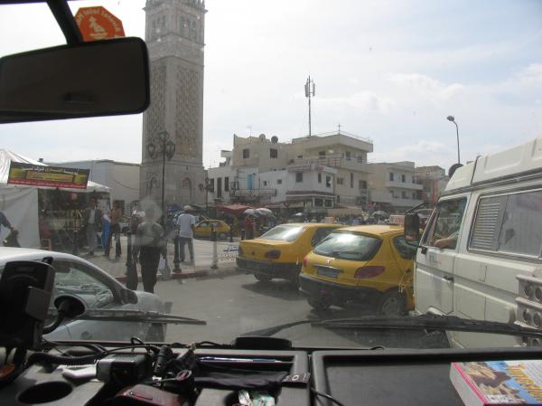 Stau in Tunis